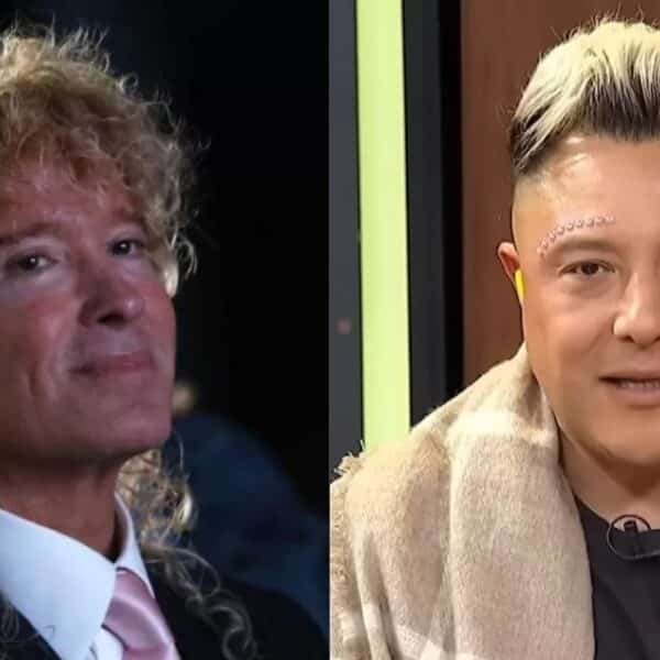 El empresario Leonardo Farkas en La Gran Fonda de Chile del Parque O'Higgins, donde anunció el regalo de 5 mil empanadas y habló de su querella contra Sergio Rojas