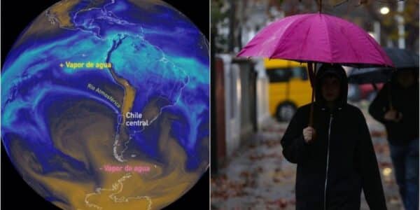 Nuevos sistemas frontales traerían lluvias en Chile durante el inicio de octubre.