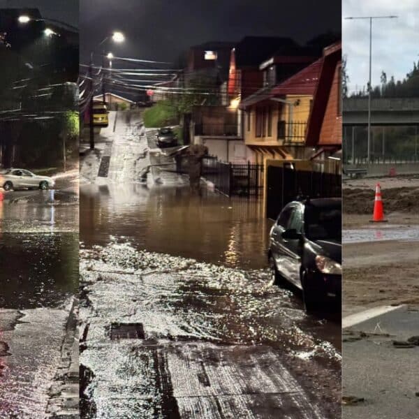 Las lluvias en Concepción dejaron 105 viviendas afectadas por anegamientos tras superar los 50 mm de agua caída en cuatro horas.