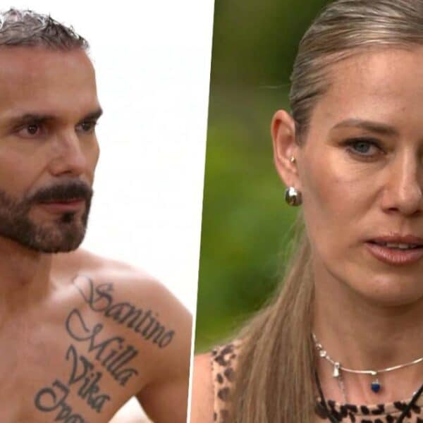 Ludmila Ksenofontova en la actividad La silla caliente de ¿Volverías con tu ex? 2, donde hablará de Álvaro Ballero.