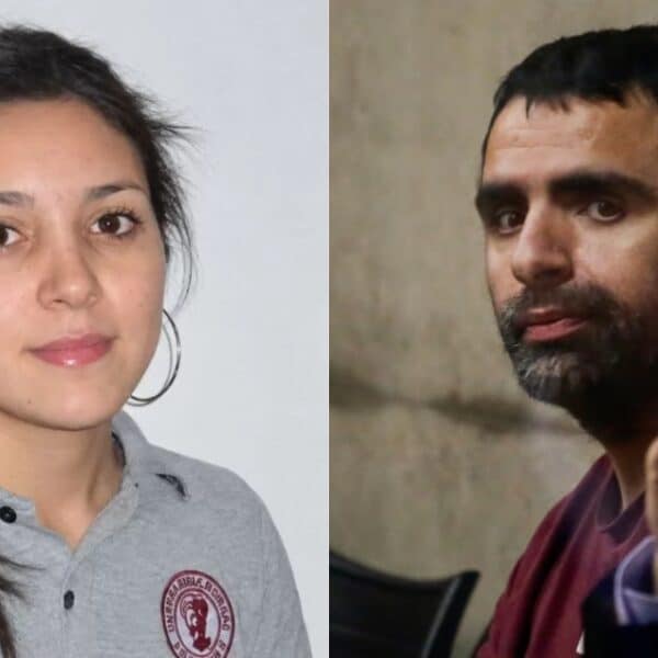 Exterior del domicilio de Conchalí donde Ghislain Quiroz declaró haber cometido el crimen de Mariana Sepúlveda, bajo custodia policial.