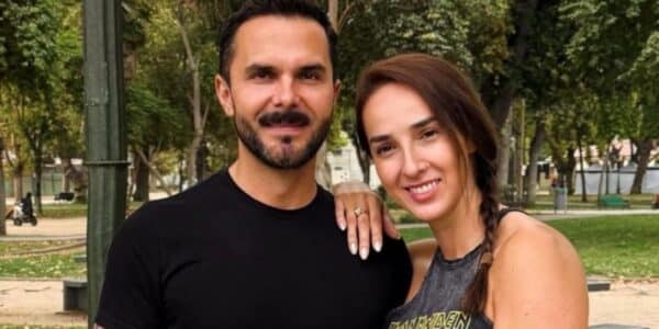 María José Reyes insinuó que Álvaro Ballero la habría visto en su departamento mientras pololeaba con Valentina Schnitzer: así fue la dedicatoria