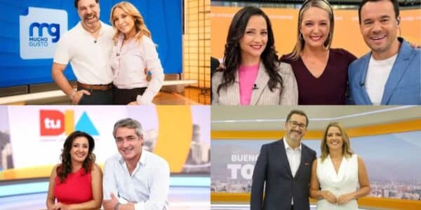 Logos de los matinales de la televisión chilena, los programas que compiten cada día por el rating matinal entre las 8:00 y las 13:00 horas