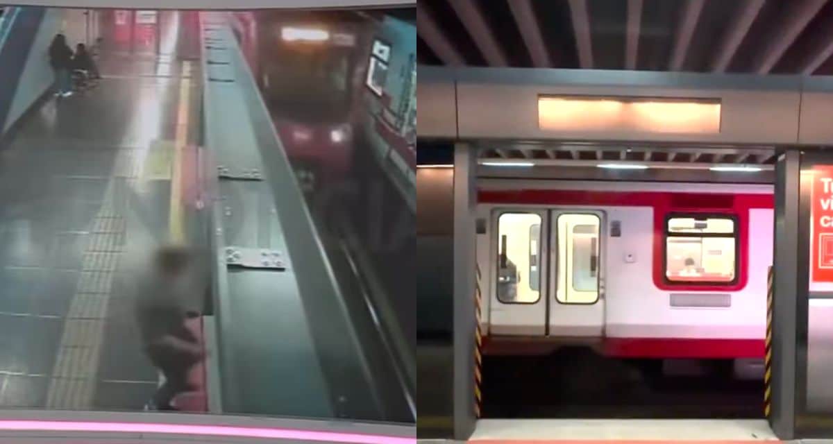 Fiscalía investiga la muerte de un pasajero en la estación Pajaritos del Metro con el análisis de un video de seguridad