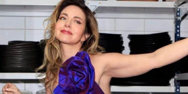 Mónica Godoy compartió su foto del trend ochentero de ChatGPT en Instagram y causó furor entre sus seguidores con su look retro