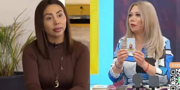 La tarotista Vanny Acosta, Tarot de Vany, advirtió sobre un posible embarazo de Naya Fácil, pareja de Aarón Collao, durante el programa ¿Quién dijo que?.