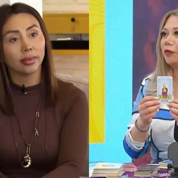 La tarotista Vanny Acosta, Tarot de Vany, advirtió sobre un posible embarazo de Naya Fácil, pareja de Aarón Collao, durante el programa ¿Quién dijo que?.