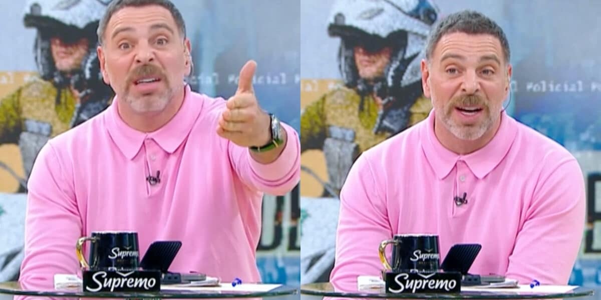 José Antonio Neme en Mucho Gusto durante su dura reacción por la captura del "Indio Juan"