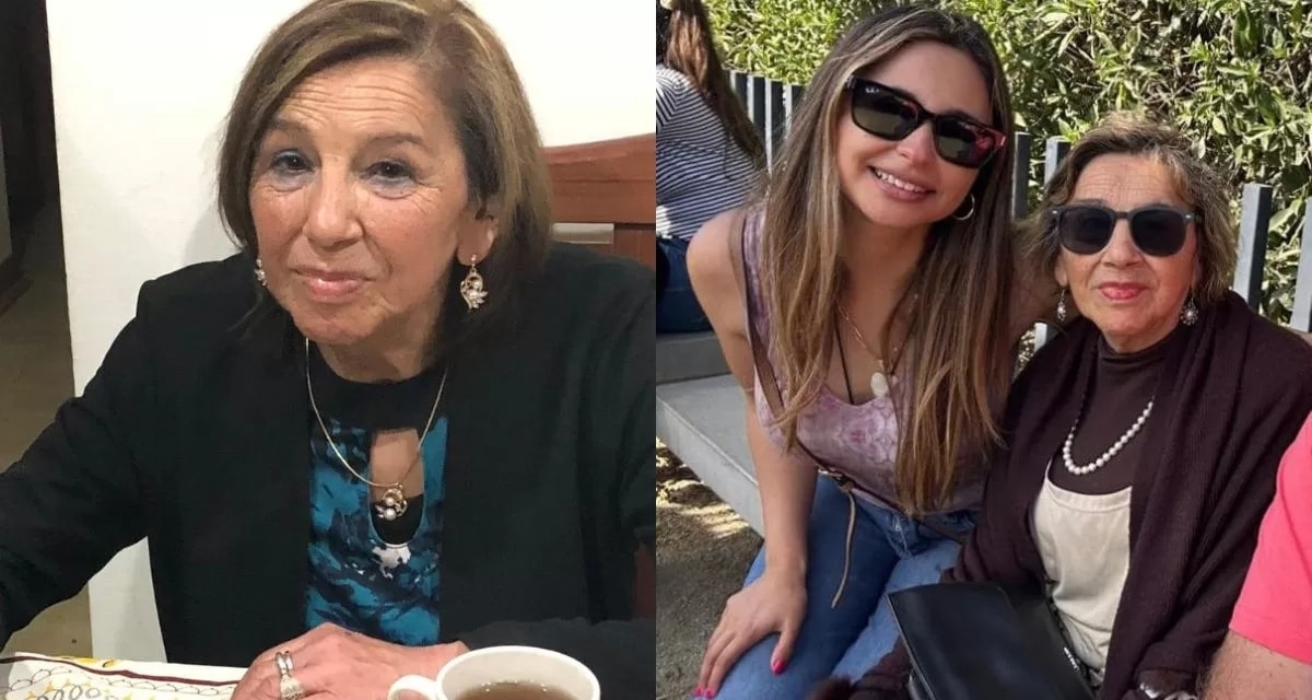 María Ercira Contreras, adulta mayor desaparecida en el fundo Las Tórtolas, en la foto difundida por su familia para buscarla