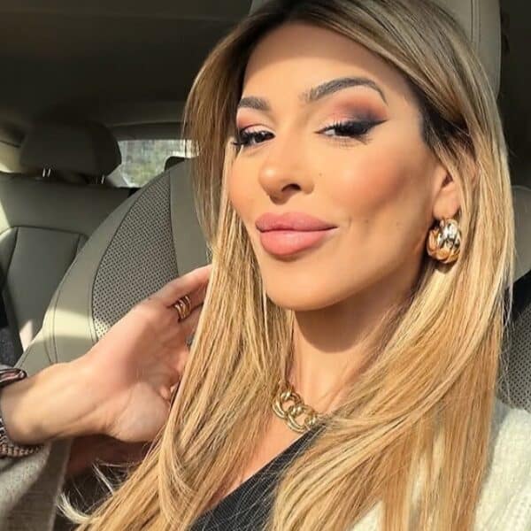 Oriana Marzoli durante su participación como anfitriona en La Divina Comida de Chilevisión