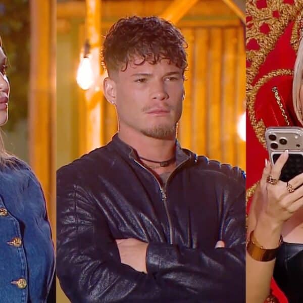 Oriana Marzoli, estrella española de realities, durante su participación como invitada en Volverías con tu ex 2 de Mega, donde reveló los mensajes que Raimundo Cerda le enviaba por Instagram.