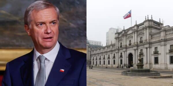 Presidente José Antonio Kast junto al ministro de Hacienda Jorge Quiroz en reunión por el Presupuesto 2027