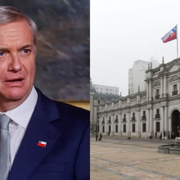 Presidente José Antonio Kast junto al ministro de Hacienda Jorge Quiroz en reunión por el Presupuesto 2027