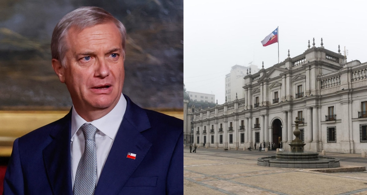 Presidente José Antonio Kast junto al ministro de Hacienda Jorge Quiroz en reunión por el Presupuesto 2027