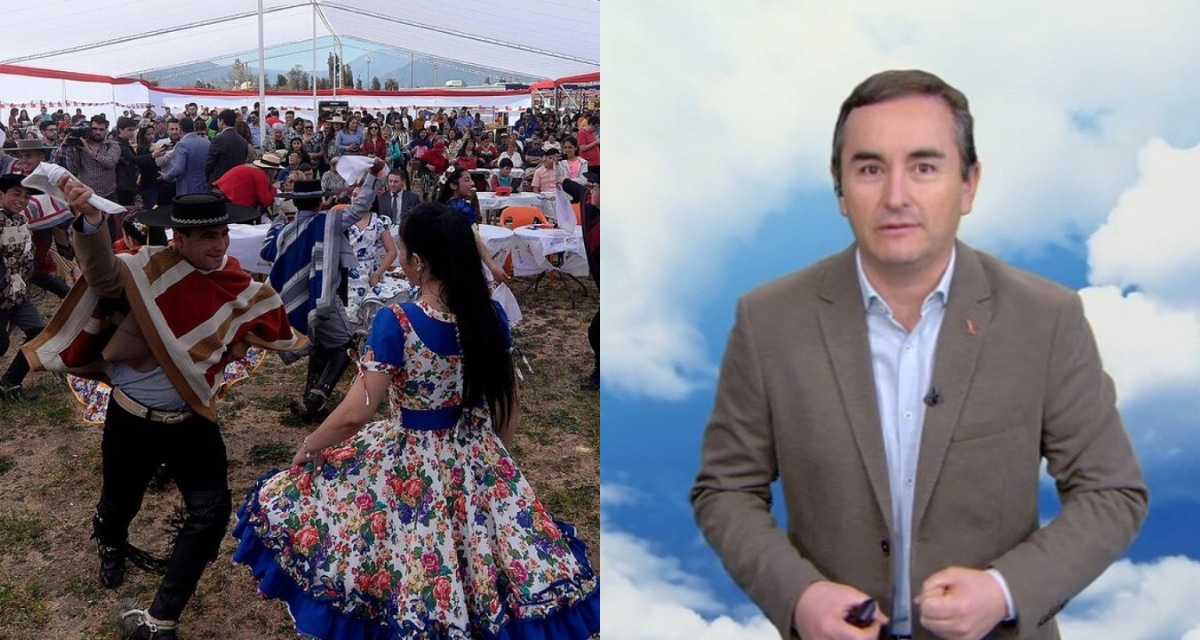 Alejandro Sepúlveda entregó el primer pronóstico del tiempo para Fiestas Patrias 2026: lluvia en Patagonia y dudas en la zona central