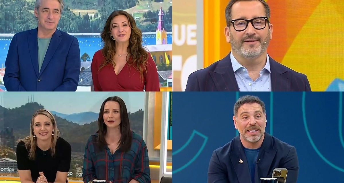 Mucho Gusto de Mega lideró el rating matinal del 9 de septiembre con 386 mil personas por minuto, seguido de Contigo en la Mañana y Tu Día