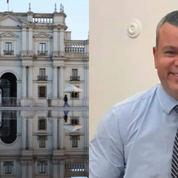 Fachada del Palacio de La Moneda, sede de la Presidencia, tras el requerimiento de Contraloría por la contratación del asesor Romer Rubio.