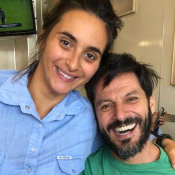 Rafael Cavada y Fiorella Choca en una imagen combinada sobre el estado de salud del periodista