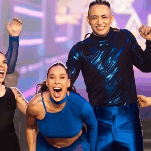 Vale Roth, ganadora de la segunda temporada de Fiebre de Baile de Chilevisión, tras su triunfo en la final del Movistar Arena