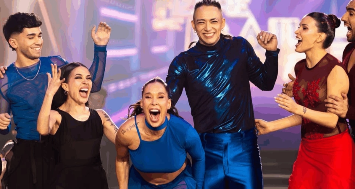 Vale Roth, ganadora de la segunda temporada de Fiebre de Baile de Chilevisión, tras su triunfo en la final del Movistar Arena