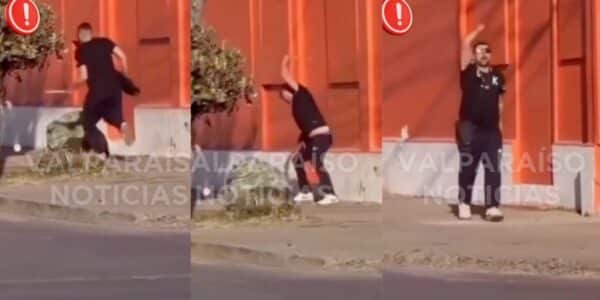 Exterior del terminal de buses de San Antonio, sector Barrancas: en ese lugar ocurrió la golpiza en San Antonio contra una mujer con discapacidad que fue grabada y viralizada en redes sociales.