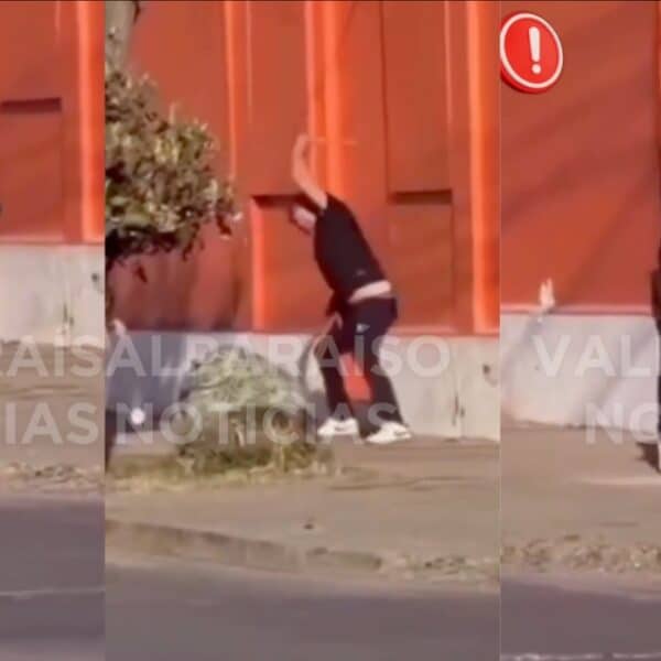 Exterior del terminal de buses de San Antonio, sector Barrancas: en ese lugar ocurrió la golpiza en San Antonio contra una mujer con discapacidad que fue grabada y viralizada en redes sociales.
