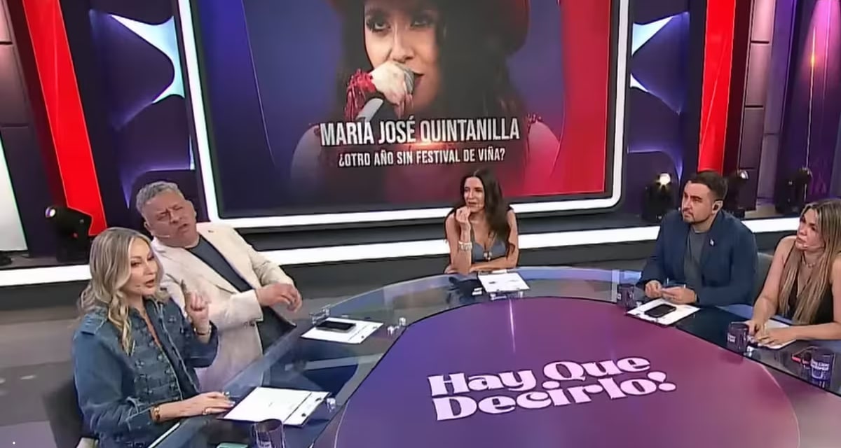 Willy Sabor criticó a Mega en Hay que decirlo por la ausencia de María José Quintanilla en Viña 2027: los $500 millones pedidos y su hermano manager