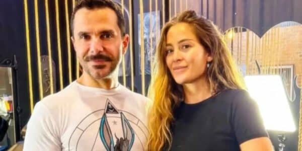 Álvaro Ballero durante una aparición pública, en medio de una controversia por registros atribuidos a él y difundidos en redes sociales.