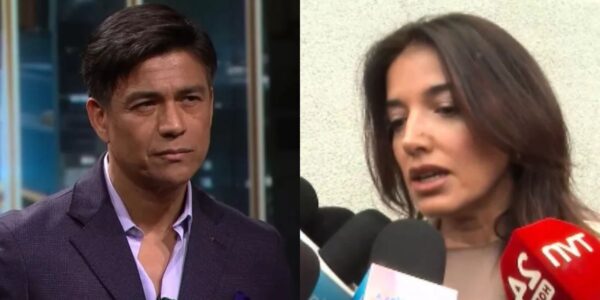 Américo durante una aparición pública, en medio de la controversia judicial con su expareja Yamila Reyna.