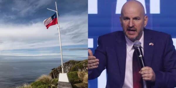Brandon Judd durante una actividad diplomática en Chile, en medio del debate sobre seguridad, comercio y relaciones con Estados Unidos.
