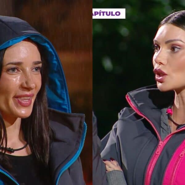 Camila Nash y Faloon Larraguibel durante una ceremonia del reality Volverías con tu ex? 2 de Mega