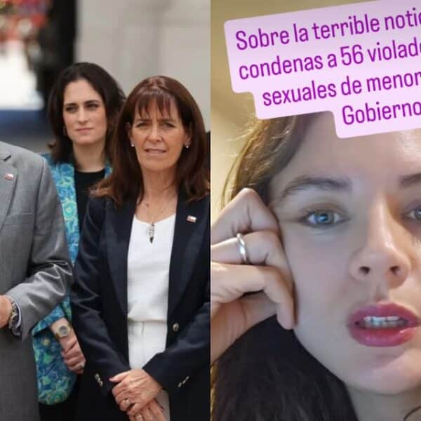 Imagen general de Camila Vallejo en un contexto público relacionado con el debate político sobre las rebajas de condena.