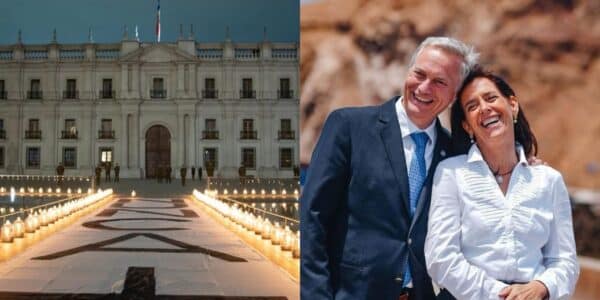 Vista del Palacio de La Moneda, en Santiago: el Presupuesto 2027 incluye por primera vez una autorización explícita para financiar las capellanías del edificio.