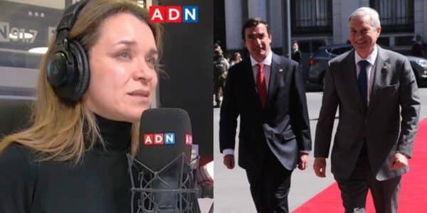 La periodista Carla Zunino durante su emplazamiento al Gobierno en Radio ADN por las rebajas de condena a agresores de menores