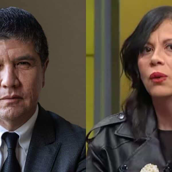 Manuel Monsalve durante una reciente comparecencia judicial en Santiago mientras avanza la causa en su contra.