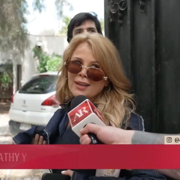 Imagen general de Cathy Barriga en el contexto de las versiones difundidas sobre su relación