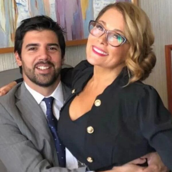 La exalcaldesa de Maipú Cathy Barriga durante una aparición pública en Santiago