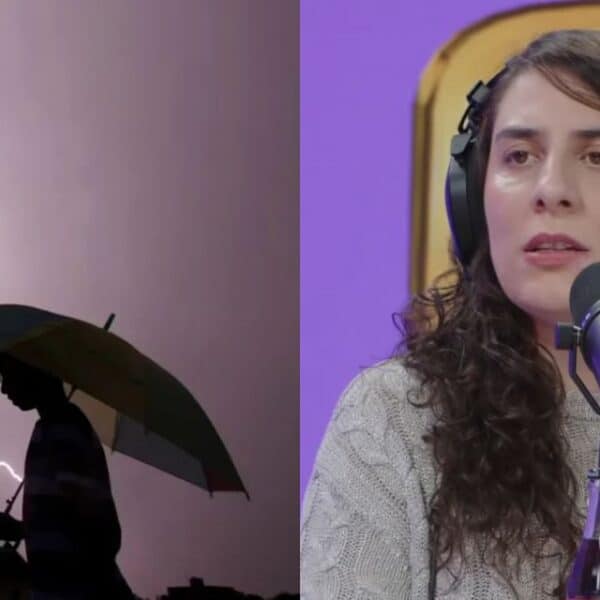 Consuelo Ulloa, conocida como Miau Astral, durante una intervención en video