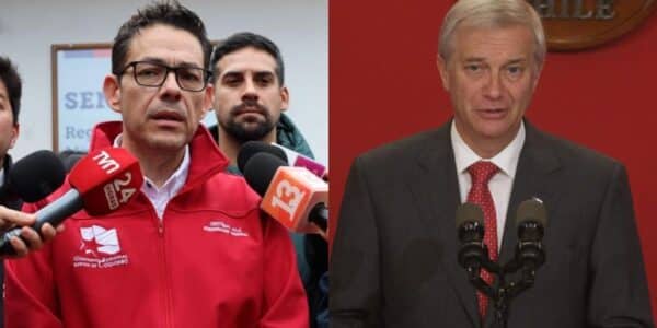 El gobernador regional Cristóbal Juliá durante una actividad pública, en medio del debate sobre la respuesta del Gobierno a las emergencias.