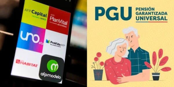 Adultos mayores realizando trámites de pensión en el contexto del análisis por el impacto del desplome del Fondo E en la PGU