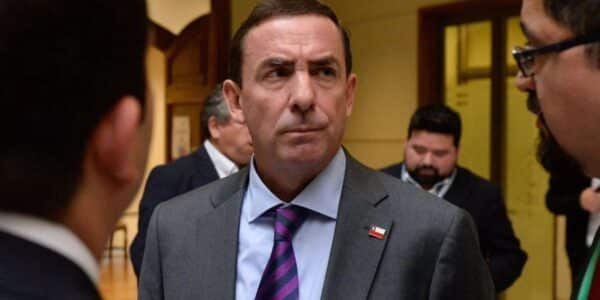 El ministro de Justicia Fernando Rabat tras ser denunciado penalmente ante la Fiscalía Nacional por la rebaja de penas a 56 condenados