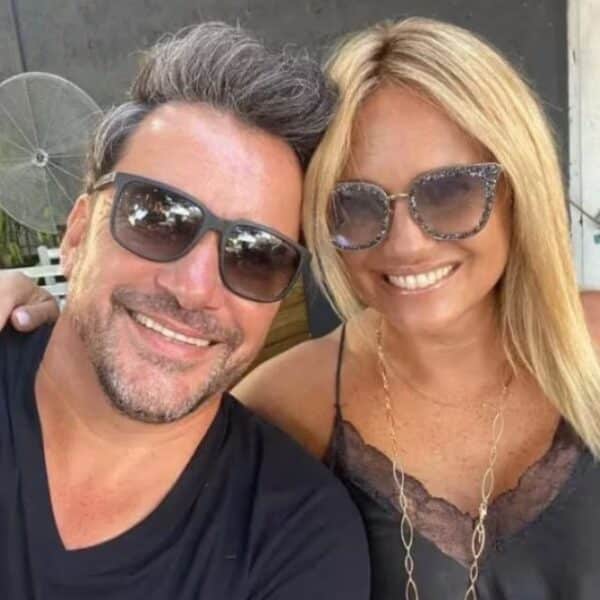 Douglas y Ana Sol Romero en una composición sobre las versiones difundidas tras su separación.