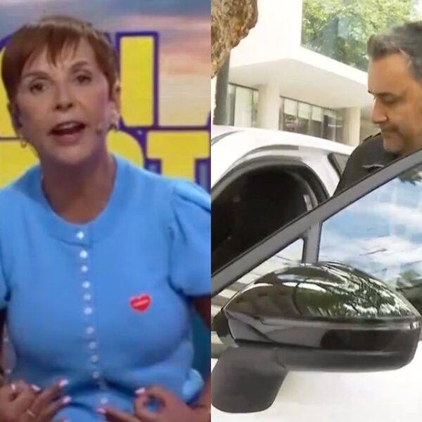 Fotografías de Douglas y Fran García-Huidobro en el contexto de sus diferencias con Plan Perfecto.