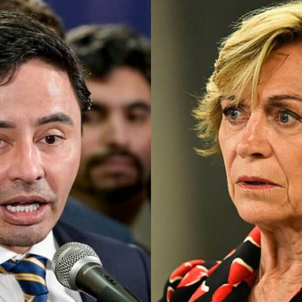 Evelyn Matthei durante una actividad pública, en medio del debate oficialista por sus críticas al Gobierno y el Presupuesto 2027.