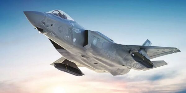 Avión de combate F-35 Lightning II, modelo vinculado a las conversaciones sobre la futura modernización de la Fuerza Aérea de Chile.