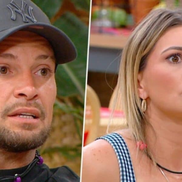 Faloon Larraguibel, participante chilena del reality de Mega, durante una noche de competencia y convivencia en el encierro
