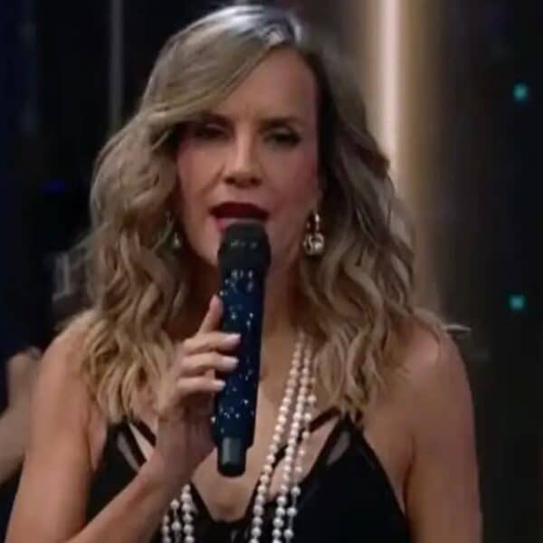 El estudio de Fiebre de Canto, el estelar de canto de Chilevisión conducido por Diana Bolocco, durante una jornada de eliminación.