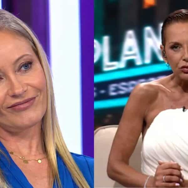 Composición de Fran García-Huidobro y Marcela Vacarezza en sus respectivos programas de televisión.