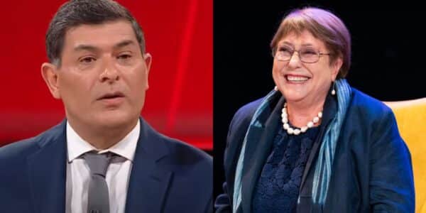 Franco Parisi durante una actividad política en medio del nuevo escenario abierto por Michelle Bachelet.
