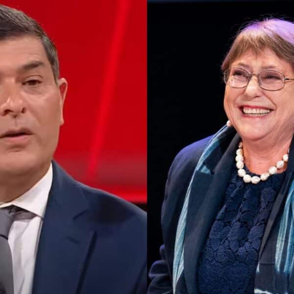 Franco Parisi durante una actividad política en medio del nuevo escenario abierto por Michelle Bachelet.
